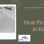 heat proofing in karachi | sun reflective paint solution | lcs waterproofing solutions | lakhwa chemical services