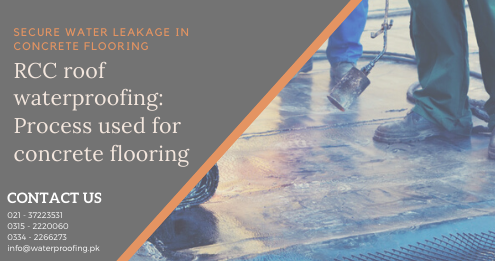 RCC roof waterproofing | roof waterproofing in karachi | waterproofing in Pakistan | lcs waterproofing solutions