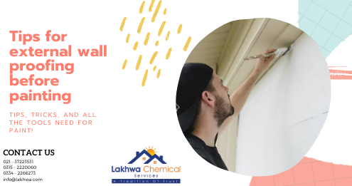 External wall proofing | External wall proofing in pakistan | External wall proofing in karachi | lcs waterproofing solutions