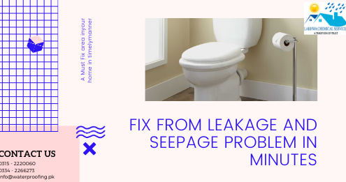 leakage and seepage solution in karachi | waterproofing company in karachi | lakhwa chemical services