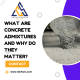 concrete admixtures