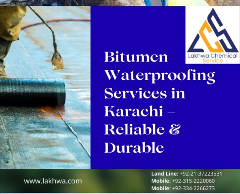 bitumen waterproofing in karachi