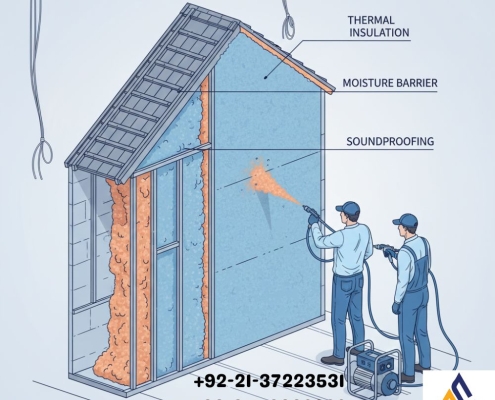 polyethylene foam spray