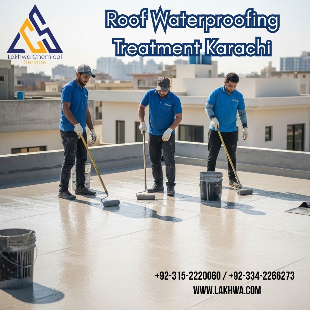 Roof Waterproofing Treatment Karachi - LCS waterproofing Solutions