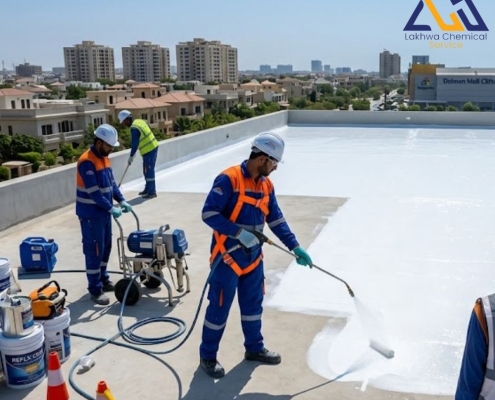 heat proofing contractor Clifton Karachi