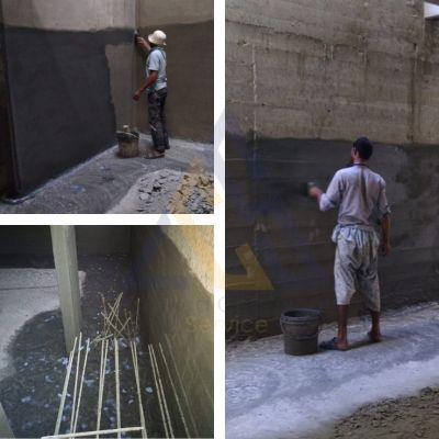 Basement Waterproofing Project 1