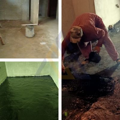 Basement Waterproofing Project 2