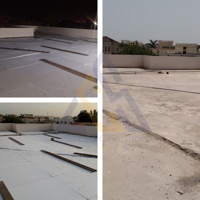 Basement Waterproofing Project 1